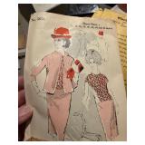 Vintage Sewing Pattern Lot Simplicity Marian Martin Mixed Ephemera