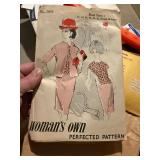 Vintage Sewing Pattern Lot Simplicity Marian Martin Mixed Ephemera