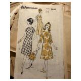 Vintage Sewing Pattern Lot Simplicity Marian Martin Mixed Ephemera