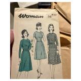 Vintage Sewing Pattern Lot Simplicity Marian Martin Mixed Ephemera