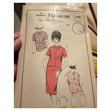 Vintage Sewing Pattern Lot Simplicity Marian Martin Mixed Ephemera