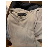 Mixed Clothing & Fabric Remnant Box Lot Hard Rock Ralph Lauren