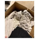Mixed Clothing & Fabric Remnant Box Lot Hard Rock Ralph Lauren