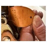 Louis Vuitton Monogram Speedy Style Handbag w Strap Brown Fair