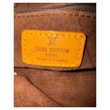 Louis Vuitton Monogram Speedy Style Handbag w Strap Brown Fair