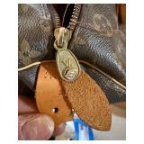 Louis Vuitton Monogram Speedy Style Handbag w Strap Brown Fair
