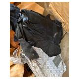 Vintage Dominion Tanners Leather Hide Scrap Lot Suede Mixed Colors