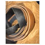Vintage Dominion Tanners Leather Hide Scrap Lot Suede Mixed Colors