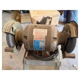 Columbia 7310 6in Bench Grinder w/ Stand & Craftsman Wet Sharp