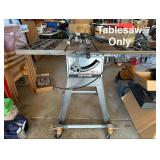 Craftsman 10in Deluxe Flex Drive Table Saw on BORA Mobile Base