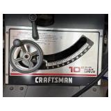 Craftsman 10in Deluxe Flex Drive Table Saw on BORA Mobile Base
