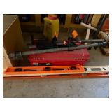 Remington Powder Fastener Tool Kit w Clamps Levels Mixed Tool Lot