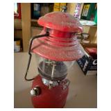 Coleman Sport-Lite Lantern Model 200 Red w/ Original Box Good
