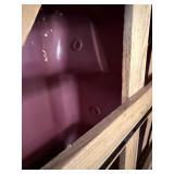 Corner Whirlpool Bathtub w/ Pump Mauve Fiberglass/Acrylic See Photos