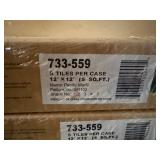 Natural Marble Tile Lot Pacific Marfil 12x12 14 Cases Approx 70 Sq Ft