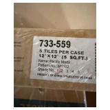 Natural Marble Tile Lot Pacific Marfil 12x12 14 Cases Approx 70 Sq Ft