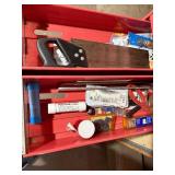 Monarch Metal Parts Storage Cabinet Organizer w/ Mixed Contents