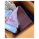 Mixed Fabric Remnants Textile Scrap Lot Floral Striped Satin Assorted