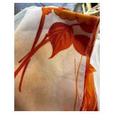 Mixed Fabric Remnants Textile Scrap Lot Floral Striped Satin Assorted