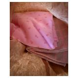 Large Mixed Sewing Fabric & Yarn Lot in 3 Boxes Craft Textiles Assorted