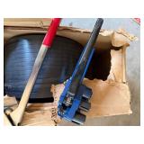 Cobra Poly Strapping Tool Lot Banding Tensioner Sealer w Strap Clips
