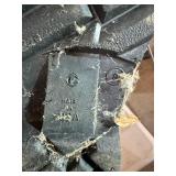 LaCrosse Rubber Work Rain Boots Black USA Made Size 9 Good