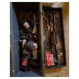 Plano Toolbox Lot w/ Skil Tool, Drill Bits, Hardware & Supplies