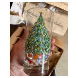 Andre Champagne Cellars Vintage Christmas Glassware Lot w/ Boxes