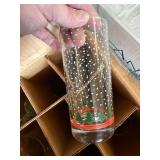 Andre Champagne Cellars Vintage Christmas Glassware Lot w/ Boxes