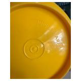 Vintage Tupperware Kitchen Storage Serving Pieces Mixed Lot Yellow Green