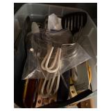 Mixed Kitchen Utensil Gadget Lot Vintage & Modern Totes See Photos