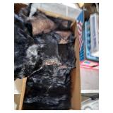 Vintage Real Fur Collar & Black Fur Craft Lot Eaton