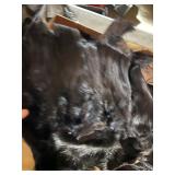 Vintage Real Fur Collar & Black Fur Craft Lot Eaton