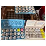 Mixed Used Golf Ball Lot Titleist Top-Flite Maxfli Approx 70+ Balls