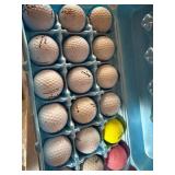 Mixed Used Golf Ball Lot Titleist Top-Flite Maxfli Approx 70+ Balls