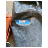 Mixed Tent Canopy Pole Parts Lot w Storage Bags Yellow Hardware