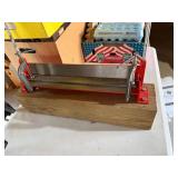 Ironton 18in Bench Mount Metal Bending Brake Item 101451 Good