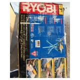 Ryobi 7in Wet Tile Saw with Folding Stand WS720S in Box