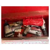 Mixed Tool Lot w Craftsman Bag Toolbox Leather Pouches & Parts