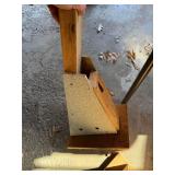 Pair of Handmade Wooden Boot Jack Stands Rustic Farmhouse Boot Removers