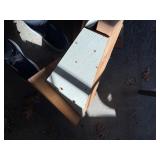 Pair of Handmade Wooden Boot Jack Stands Rustic Farmhouse Boot Removers