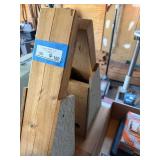 Pair of Handmade Wooden Boot Jack Stands Rustic Farmhouse Boot Removers