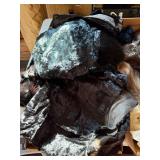 Vintage Real Fur Lot Sheared Pelts Stoles Collars Craft Wear As Found