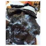 Vintage Real Fur Lot Sheared Pelts Stoles Collars Craft Wear As Found