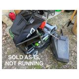 EGO 56V 20in Lawn Mower w/ Bag + Homelite XL-12 Chainsaw Lot