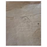 Sheepskin Rug - White Natural Long-Curly Fur, Leather Backing