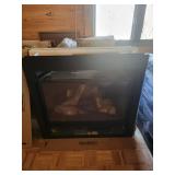 Heatilator Gas Fireplace Insert with Glass Front