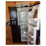 Maytag Plus Side-by-Side Refrigerator - 36x32x70 in - Black