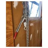 Chain Hoist / Come-Along Rigging Kit with Wire Rope, Heavy Chains & Hooks