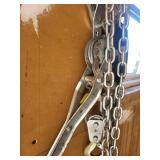 Chain Hoist / Come-Along Rigging Kit with Wire Rope, Heavy Chains & Hooks